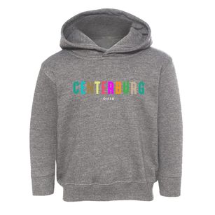 Centerburg Ohio Color Pop Toddler Hoodie