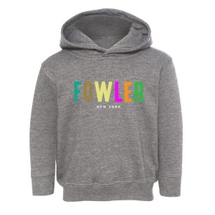 Fowler New York Color Pop Toddler Hoodie