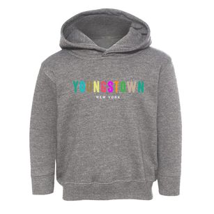 Youngstown New York Color Pop Toddler Hoodie