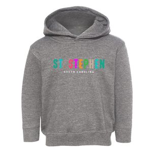 St. Stephen South Carolina Color Pop Toddler Hoodie