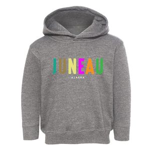 Juneau Alaska Color Pop Toddler Hoodie