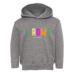 Jerome Illinois Color Pop Toddler Hoodie