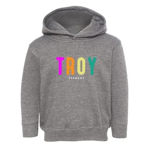 Troy Vermont Color Pop Toddler Hoodie
