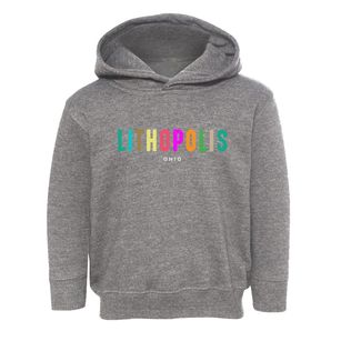 Lithopolis Ohio Color Pop Toddler Hoodie