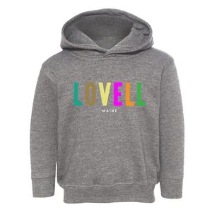 Lovell Maine Color Pop Toddler Hoodie