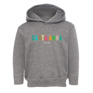 Santa Anna Texas Color Pop Toddler Hoodie