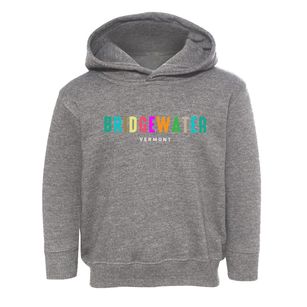Bridgewater Vermont Color Pop Toddler Hoodie