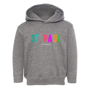 St. Paul Virginia Color Pop Toddler Hoodie