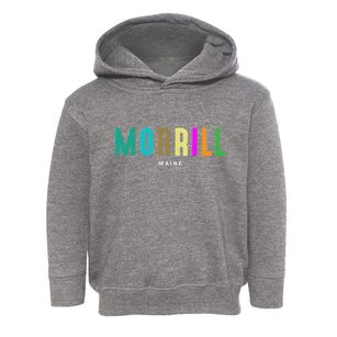 Morrill Maine Color Pop Toddler Hoodie