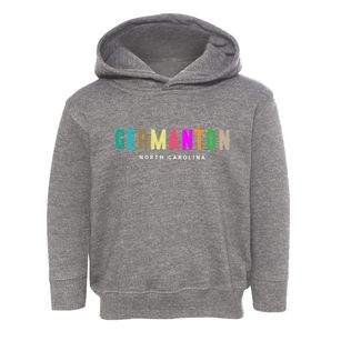 Germanton North Carolina Color Pop Toddler Hoodie