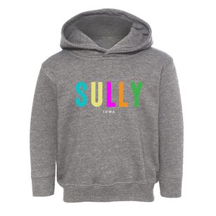 Sully Iowa Color Pop Toddler Hoodie