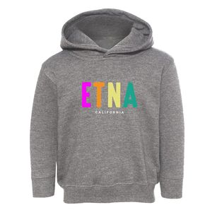 Etna California Color Pop Toddler Hoodie