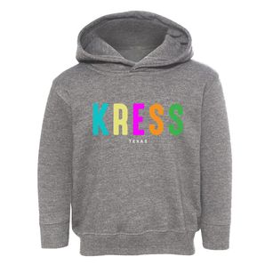 Kress Texas Color Pop Toddler Hoodie