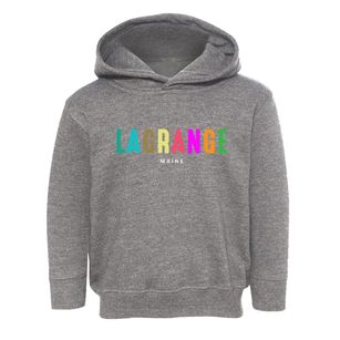 Lagrange Maine Color Pop Toddler Hoodie