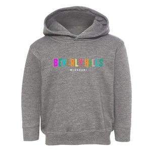 Beverly Hills Missouri Color Pop Toddler Hoodie