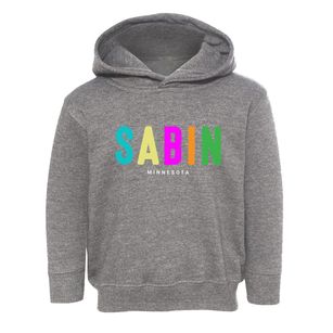 Sabin Minnesota Color Pop Toddler Hoodie