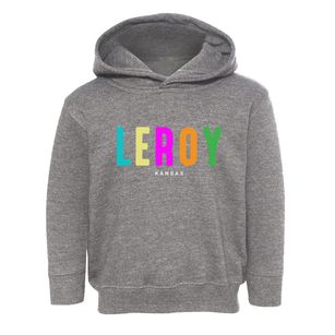 Leroy Kansas Color Pop Toddler Hoodie