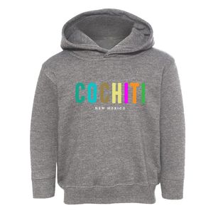 Cochiti New Mexico Color Pop Toddler Hoodie