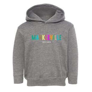 Markleville Indiana Color Pop Toddler Hoodie