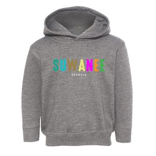 Suwanee Georgia Color Pop Toddler Hoodie