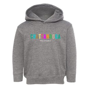 Chattanooga Oklahoma Color Pop Toddler Hoodie