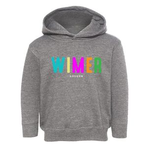 Wimer Oregon Color Pop Toddler Hoodie