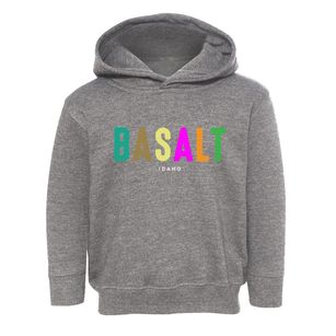 Basalt Idaho Color Pop Toddler Hoodie