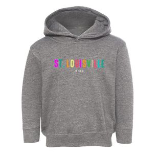 St. Louisville Ohio Color Pop Toddler Hoodie