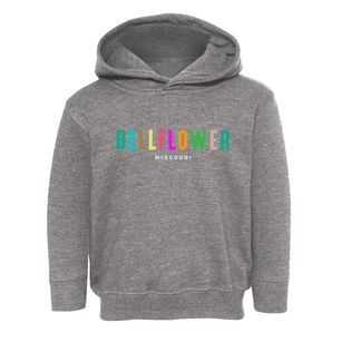 Bellflower Missouri Color Pop Toddler Hoodie