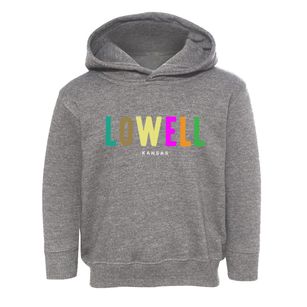 Lowell Kansas Color Pop Toddler Hoodie