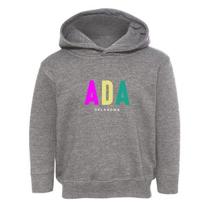 Ada Oklahoma Color Pop Toddler Hoodie