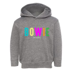 Bowie Arizona Color Pop Toddler Hoodie
