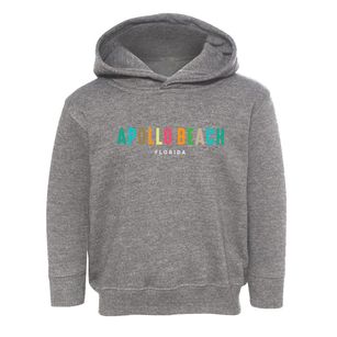 Apollo Beach Florida Color Pop Toddler Hoodie
