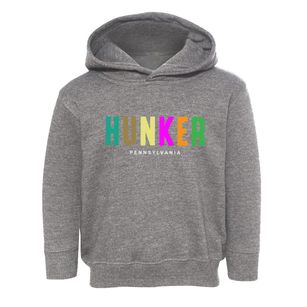 Hunker Pennsylvania Color Pop Toddler Hoodie