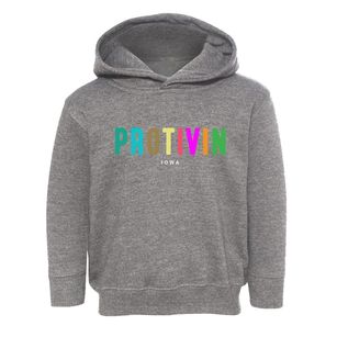 Protivin Iowa Color Pop Toddler Hoodie