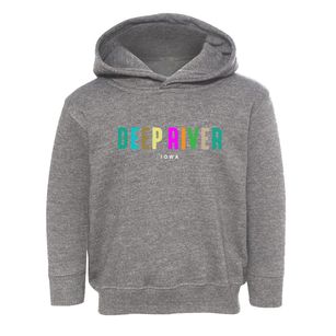 Deep River Iowa Color Pop Toddler Hoodie