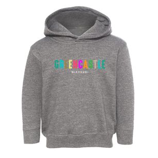 Greencastle Missouri Color Pop Toddler Hoodie