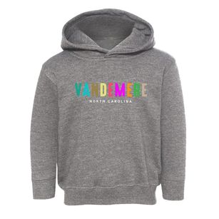 Vandemere North Carolina Color Pop Toddler Hoodie