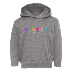 Belvedere Park Georgia Color Pop Toddler Hoodie