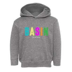 Basin Montana Color Pop Toddler Hoodie