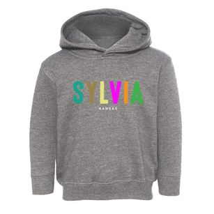 Sylvia Kansas Color Pop Toddler Hoodie