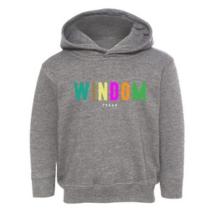 Windom Texas Color Pop Toddler Hoodie