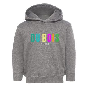 Du Bois Illinois Color Pop Toddler Hoodie