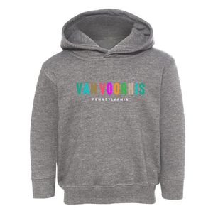 Van Voorhis Pennsylvania Color Pop Toddler Hoodie