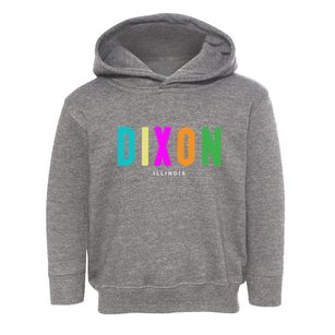 Dixon Illinois Color Pop Toddler Hoodie