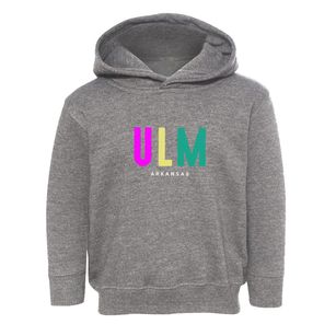 Ulm Arkansas Color Pop Toddler Hoodie