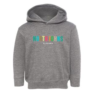 North Johns Alabama Color Pop Toddler Hoodie