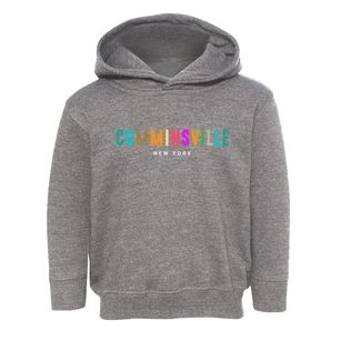 Cumminsville New York Color Pop Toddler Hoodie