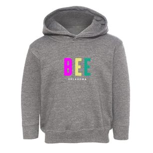 Bee Oklahoma Color Pop Toddler Hoodie