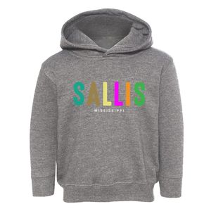Sallis Mississippi Color Pop Toddler Hoodie